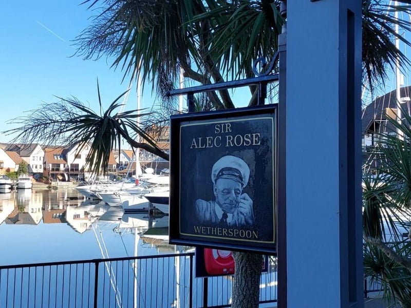 The Sir Alec Rose in Port Solent has a rating of 4.1 based on 3,407 google reviews. One customer said: "Good selection of beers at great prices and the food and service is okay too."