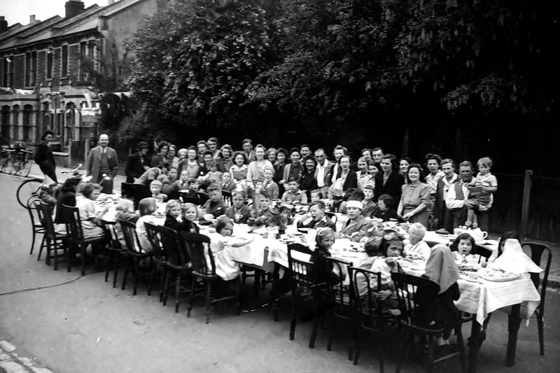 Keswick Avenue Copnor street party
Everyone seems to be enjoying themselves but after six years of war it is not surprising. Picture: Courtesy of Stan Hore.