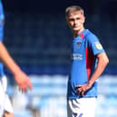 Former Pompey winger Eoin Teggart.