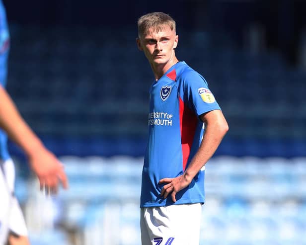 Former Pompey winger Eoin Teggart.