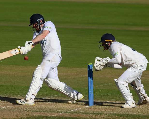 Hampshire's Liam Dawson played a crucial innings in his side's Championship win over Yorkshire at The Ageas Bowl. Photo by Mike Hewitt/Getty Images
