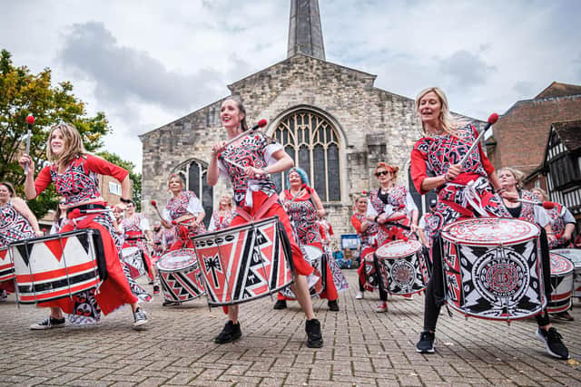 Batala Portsmouth will take to the stage in the South’s biggest free multi-venue festival. Photo: Music In The City