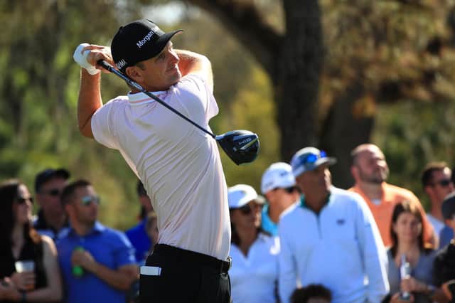 Hampshire's Olympic gold medallist Justin Rose. Photo by Mike Ehrmann/Getty Images.