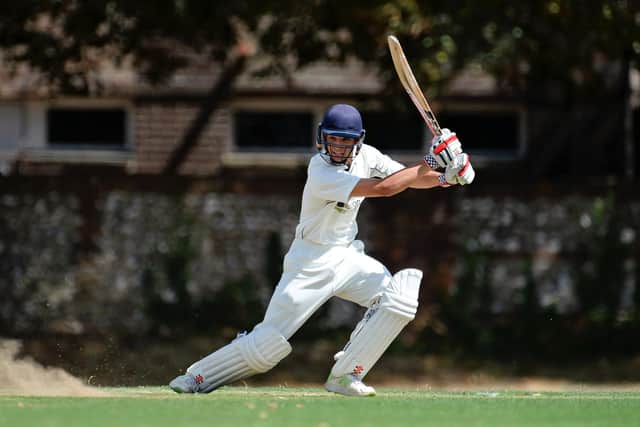 Toby Albert has hit back-to-back half centuries for Hampshire, who have now won all five Royal London Cup group games. Picture by Dave Vokes
