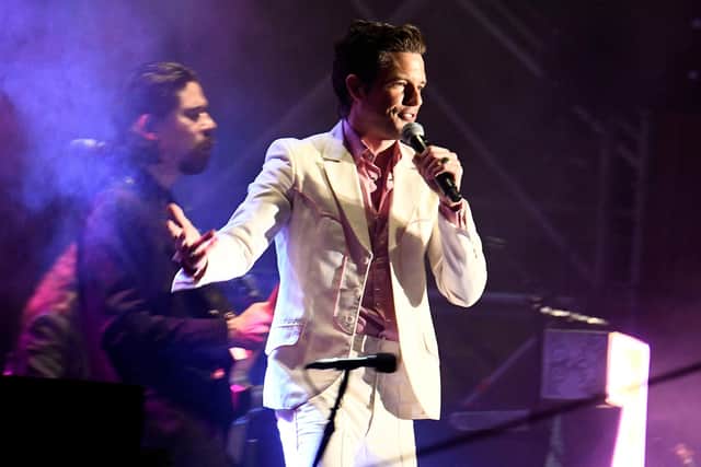 The Killers. Picture: JOSE JORDAN/AFP via Getty Images