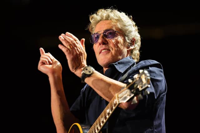 Roger Daltrey onstage with The Who in 2018. Picture: William Snyder.