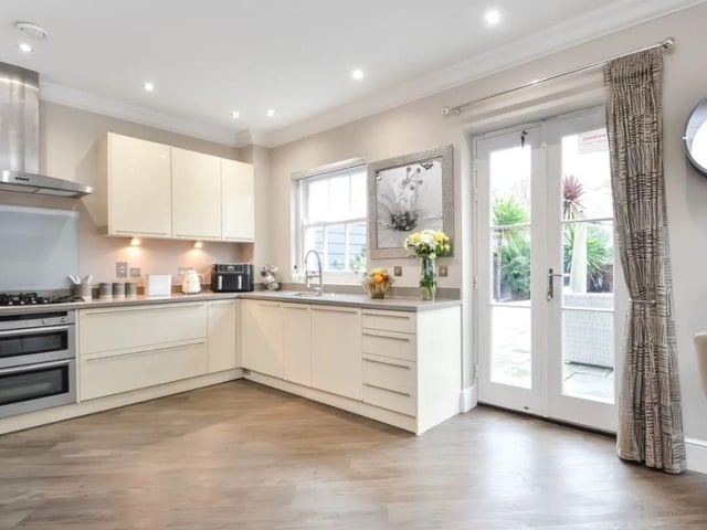 This home has been designed to a very high specification and also has off-road parking and a garden.