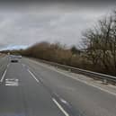 Police were called to the crash on the M3 southbound at 10.43am. Picture: Google Street View.