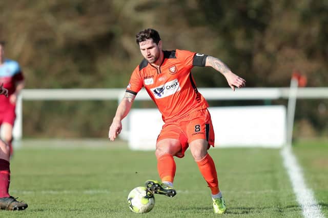 Steve Ramsey serves the final game of his three-match suspension this weekend. Picture: Chris Moorhouse     (080220-42)