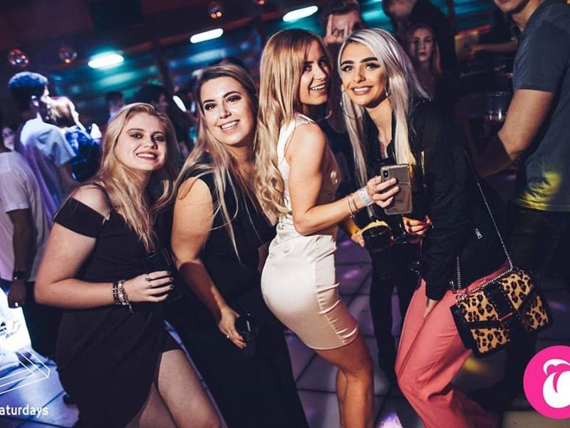 Clubbers at Face on the floor in Pryzm in 2019.
