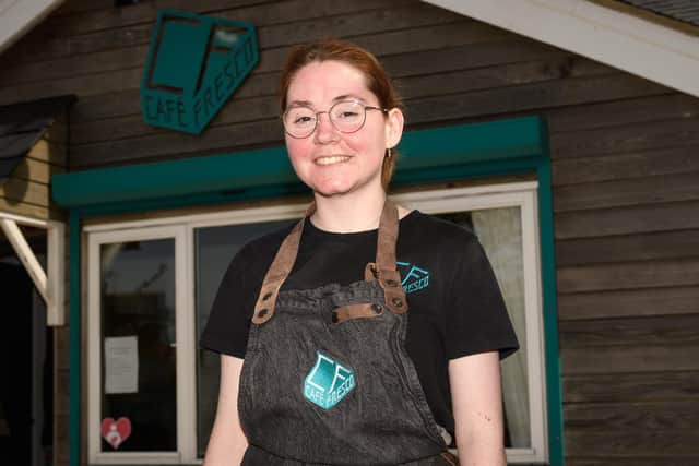 Shannon Hayward, Barista at Cafe Fresco
Picture: Keith Woodland (170421-8)