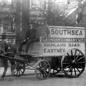 Southsea Laundry Company Ltd
The weekly call by the laundry man long before dry cleaners.
Picture: Courtesy of Bob Hind