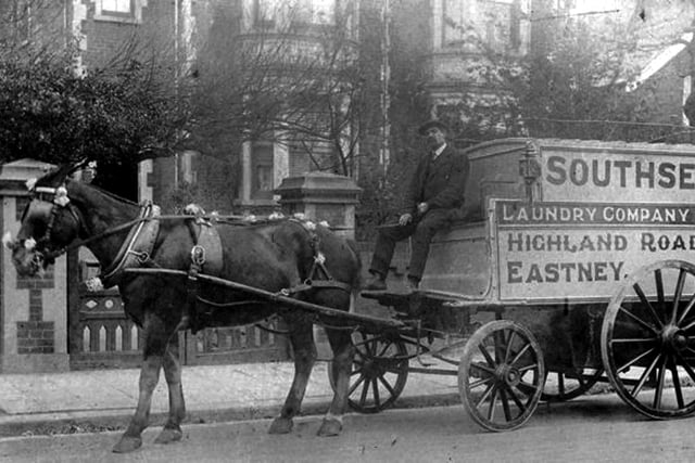Southsea Laundry Company LtdThe weekly call by the laundry man long before dry cleaners.Picture: Courtesy of Bob Hind