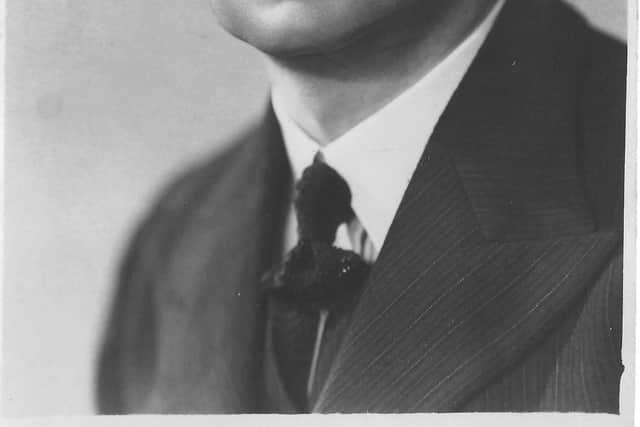 Albert Bourne, thought to have been photographed pre-war.