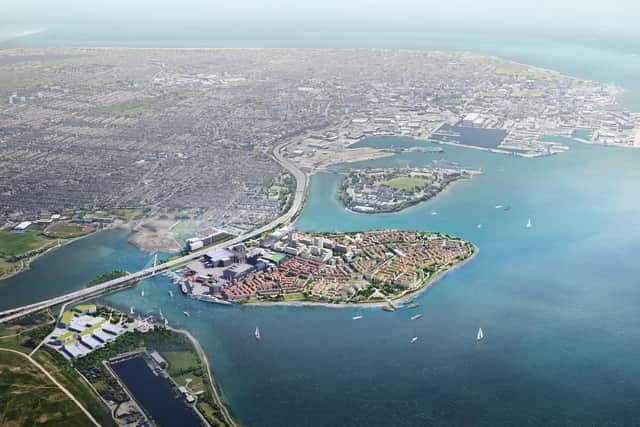 Lennox Point - picture issued by the council in September 2021