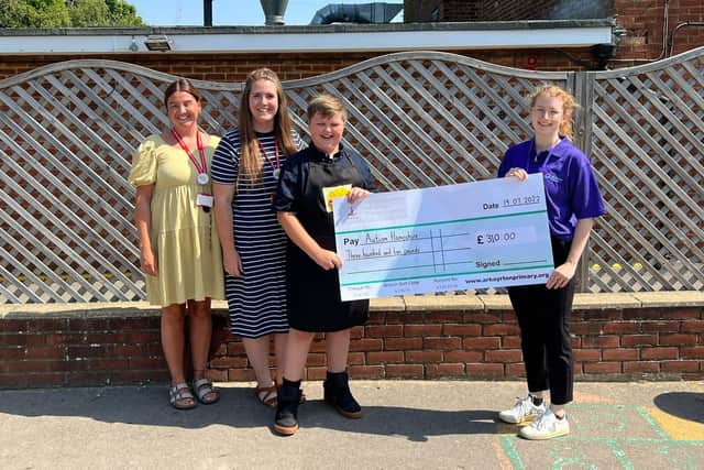 Albie Hodder raised £310 for Autism Hampshire.