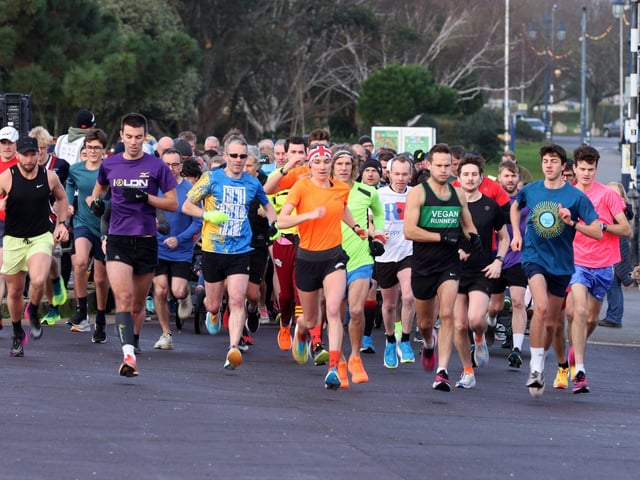 New Year's Day parkrun, Southsea. Photograph by Sam Stephenson
