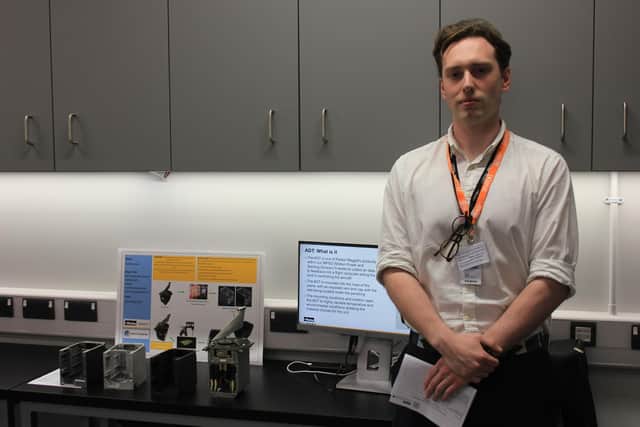 Level 4 students were able to showcase their projects designed with sustainability in mind.