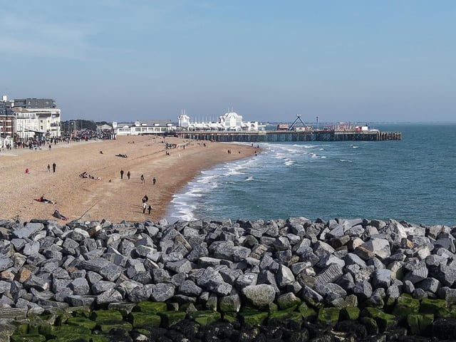 Southsea by drone