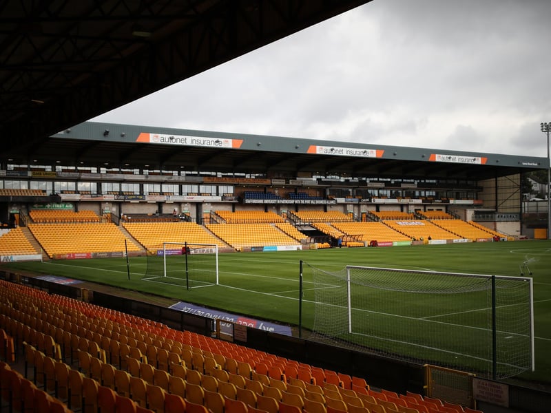 Average attendance: 8,166; Capacity: 15,036.