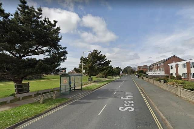 The bonfire was in the back garden of a property on Sea Front, Hayling Island. Picture: Google Street View.