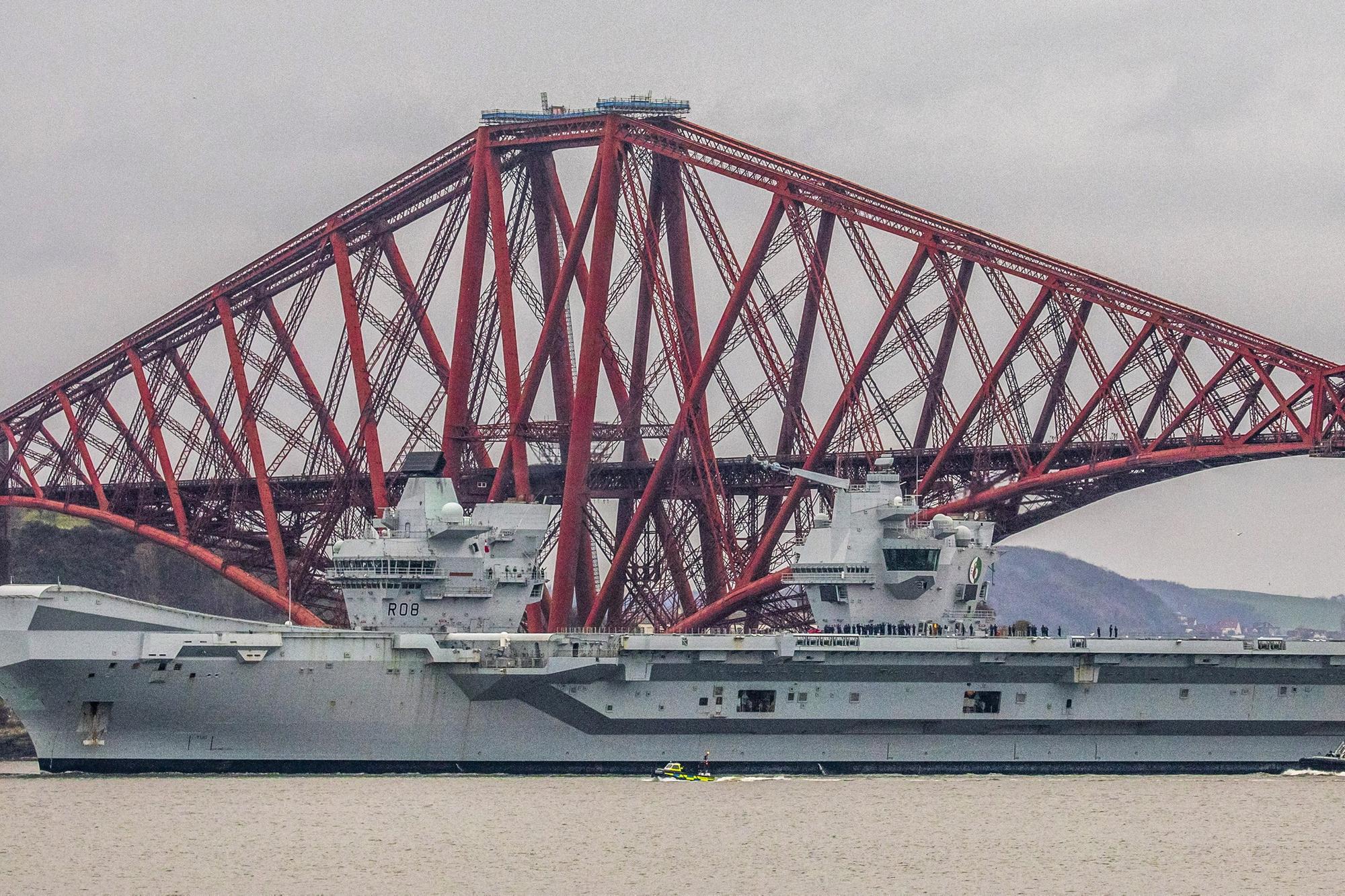Crucial repairs completed on HMS Queen Elizabeth