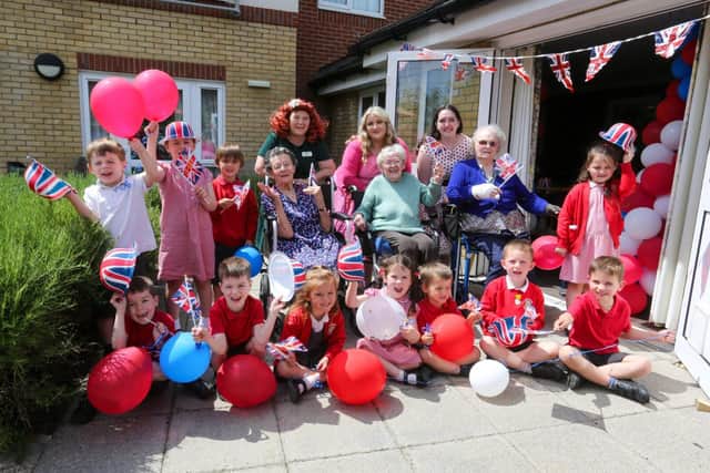 Catherington CofE Infant School visited Pear Tree Court in Waterlooville.