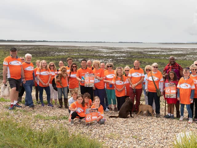 A previous Walk for Water event organised by Sue. Picture: Keith Woodland (090619-12)