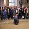 Alan Mak MP and residents from Havant in Westminster Hall