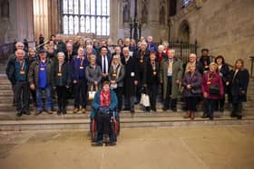Alan Mak MP and residents from Havant in Westminster Hall