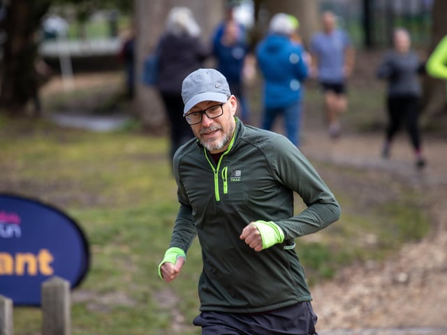 Competitors in Saturday morning's Havant parkrun at Staunton Country Park. Picture: Alex Shute