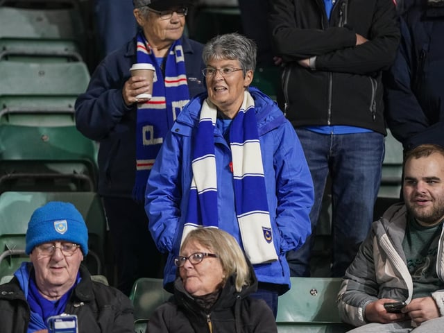 1,143 Pompey fans made the midweek trip to Plymouth Argyle's Home Park.