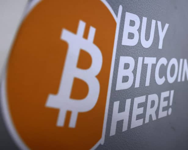 Bitcoin. (Photo by Mario Tama/Getty Images)