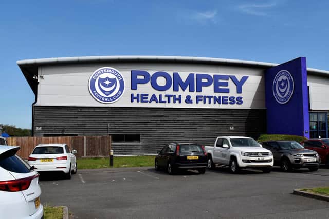An impression of how the Roko facility will look with Pompey's branding