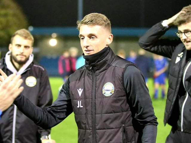 Petersfield Town joint-manager Joe Lea. Picture: Tom Phillips