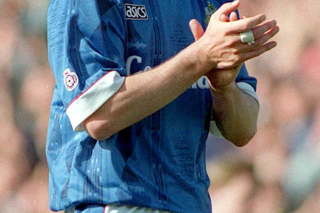 Kit Symons made 204 appearances for Pompey and was inducted into the Hall of Fame in 2013