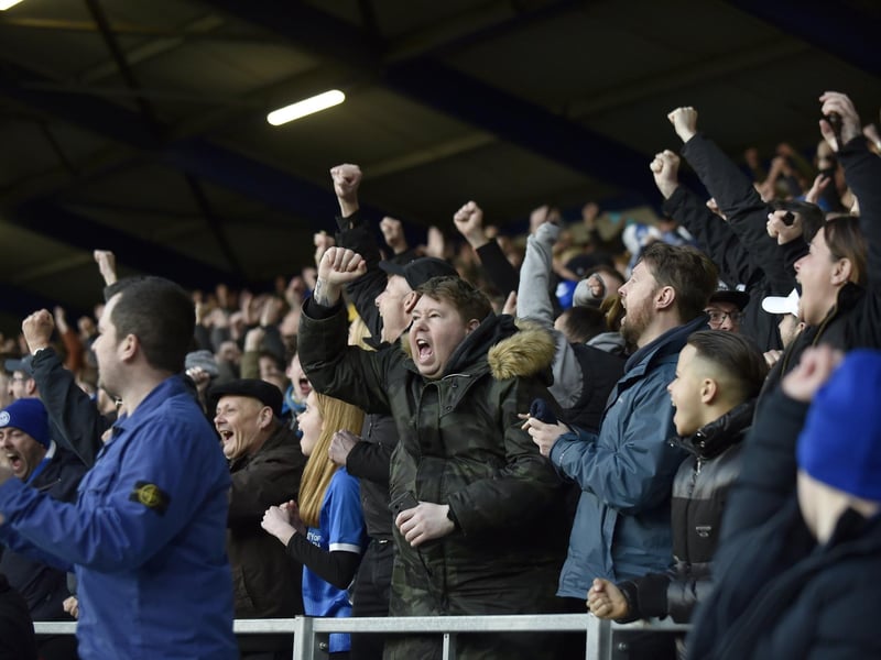 Pure passion from delighted fansPicture: Sarah Standing (160424-597)