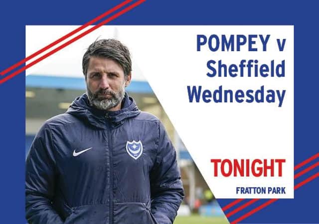 Pompey play host to Sheffield Wednesday tonight in League One