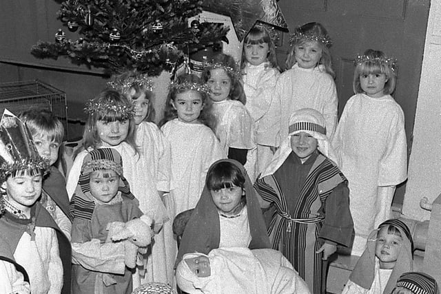 1985 and Farnsfield Methodist Playgroup Nativity