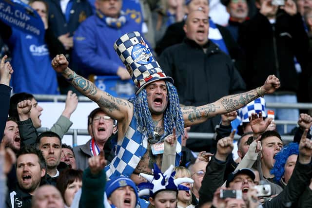 Portsmouth fan John Westwood