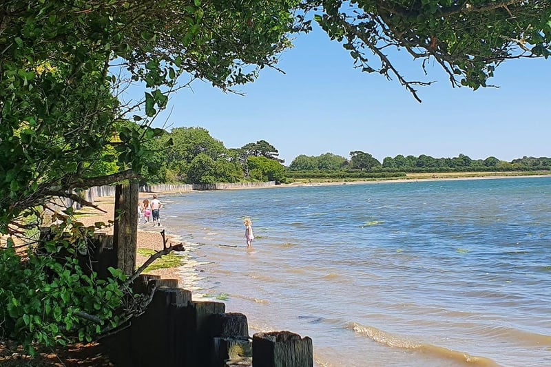 Rachel's coastal view is somewhat reminiscent of holidays in warmer climes.