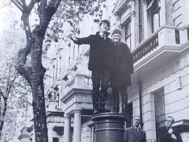 Rob and Wen Young, from Swanmore, pictured when they were younger. Picture: Rob Young