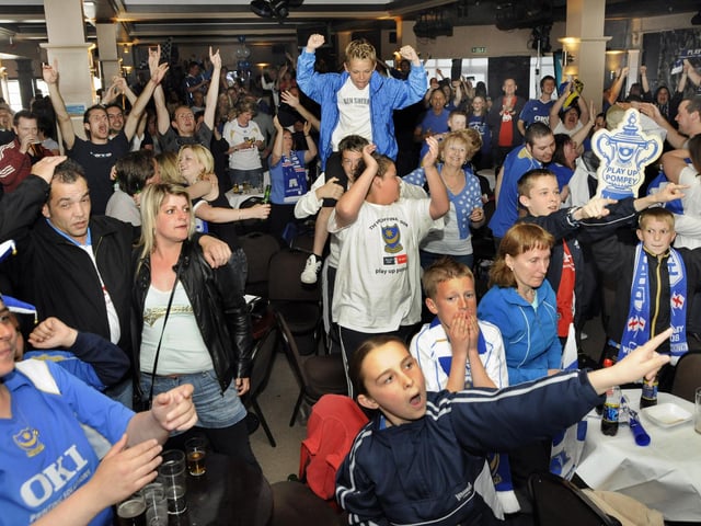 In the Albert Tavern bar on South Parade PierPICTURE: MICHAEL SCADDAN