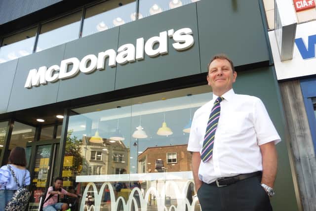 Grant Copper, franchise owner of McDonald's