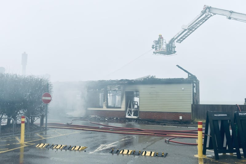 Crews from Fareham, Gosport, Cosham, Portchester, Southsea, Eastleigh, Hightown, Beaulieu, Romsey and Ringwood were called to tackle a significant fire in the roof space of the three-storey Osborne View hotel and restaurant in Fareham.