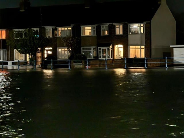 Gosport has been hit by terrible flooding following weather warnings and high tides. Gosport Drones has captured a range of images across the area showing the extent of the flooding - the areas include Park Road, Little Anglesey Road, St Marks Road, Gosport Ferry, Delme Roundabout and Lower Quay. Picture credit: Gosport Drones