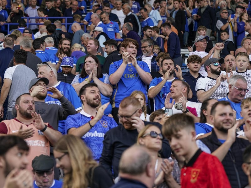 Check out the brilliant Pompey v Port Vale pictures taken by our photographer Jason Brown of fans and players as the feelgood factor continues.