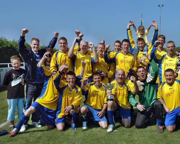 2007 Len Day Cup winners Purbrook Sports, who competed in division one of the Portsmouth Saturday League.