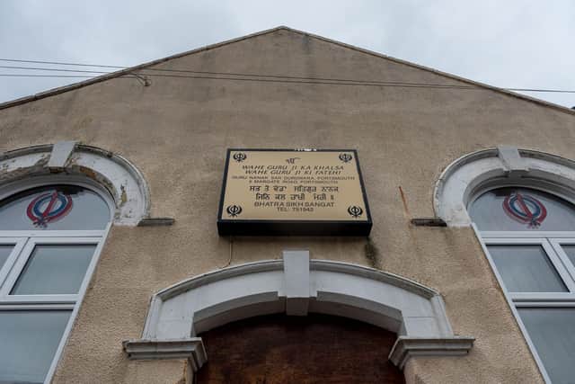 The Sikh Temple in Margate Road, Southsea. Picture: Vernon Nash (150220-005)