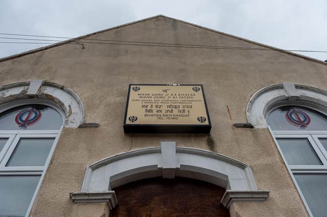 The Sikh Temple in Margate Road, Southsea. Picture: Vernon Nash (150220-005)